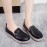 Women Lightweight Buckle Solid Color Soft Slip On Casual Comfy Flats