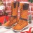 Women Retro Buckle Solid Color Side-zip Casual Knitted Shoe Tube Mid-Calf Snow Boots