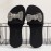 Women Bowknot Decor Comfy Soft Flat Platform Slides Slippers